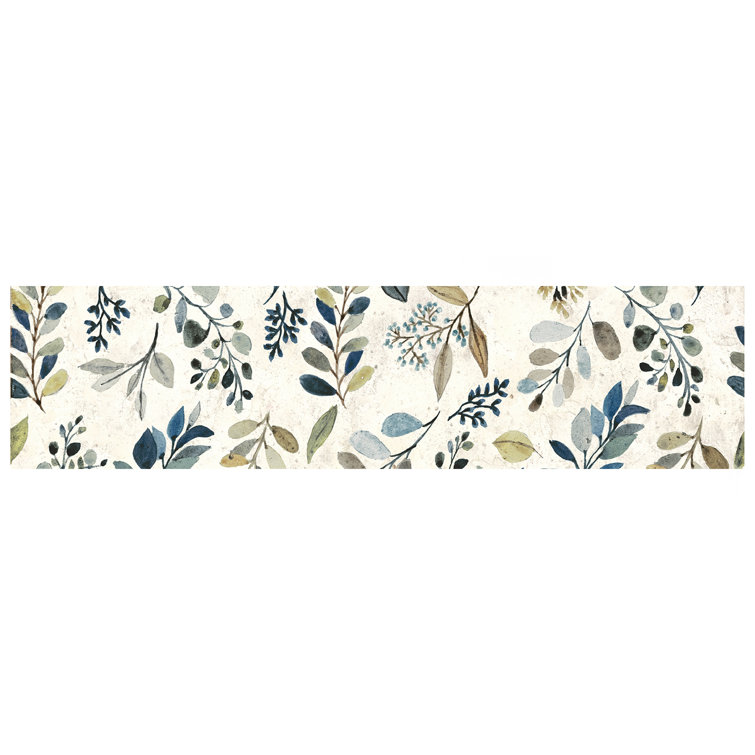 Garden Floral Porcelain Rectangle Wall & Floor Tile