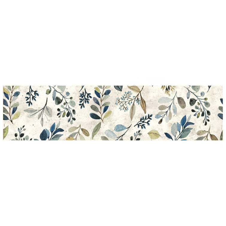 Garden Floral Porcelain Rectangle Wall & Floor Tile