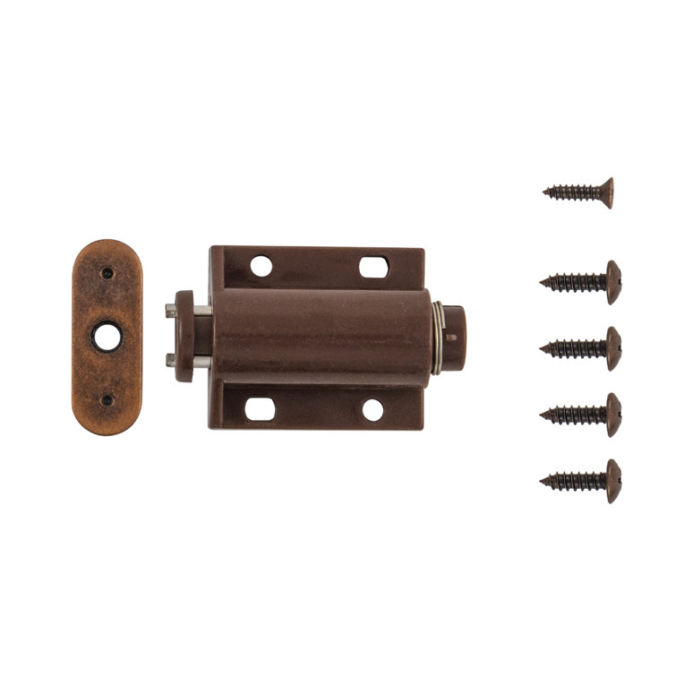 Statuary Bronze Manual Cabinet Door Latch