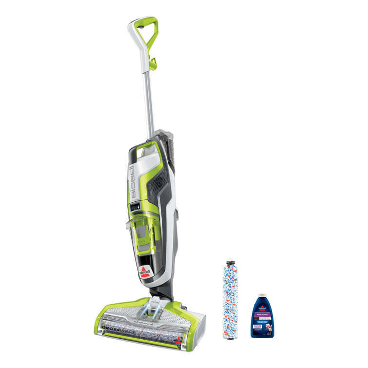 Bissell CrossWave Green and White Wet-Dry Vacuum Cleaner