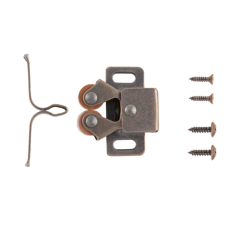Statuary Bronze Cabinet Roller Catch 5-Pack
