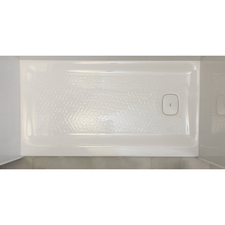 Aspirations 60" x 30" White Acrylic Shower Base