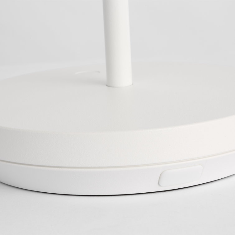 Matte White Adjustable Cordless Outdoor Table Lamp
