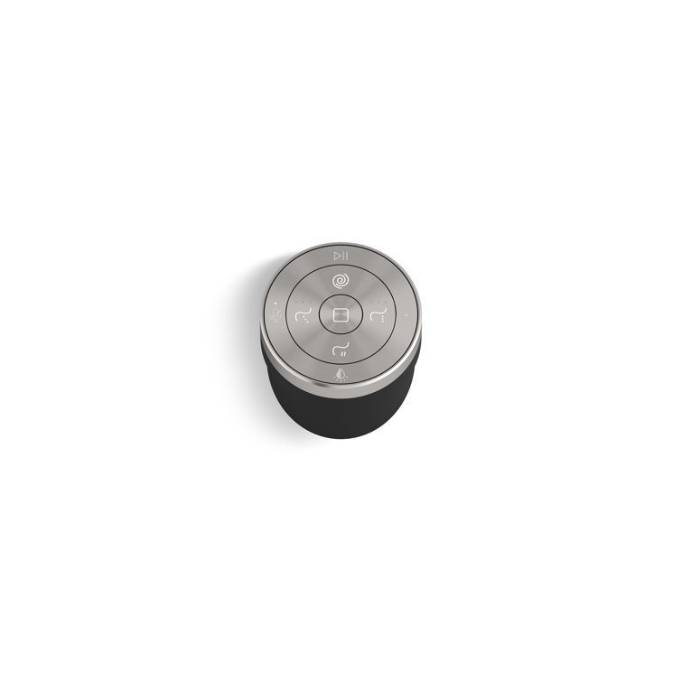 Honed Black Elongated Free Standing Dual Flush Smart Toilet