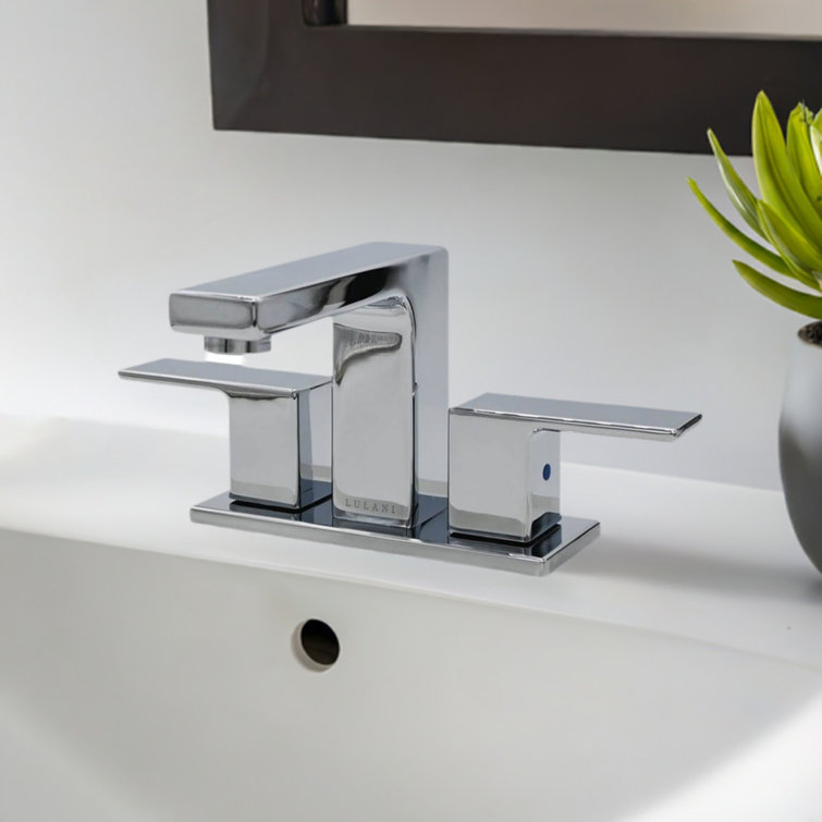 Capri Chrome 2-Handle Centerset Bathroom Faucet
