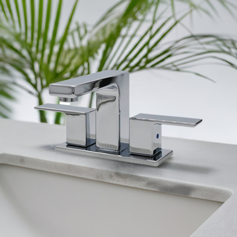 Capri Chrome 2-Handle Centerset Bathroom Faucet