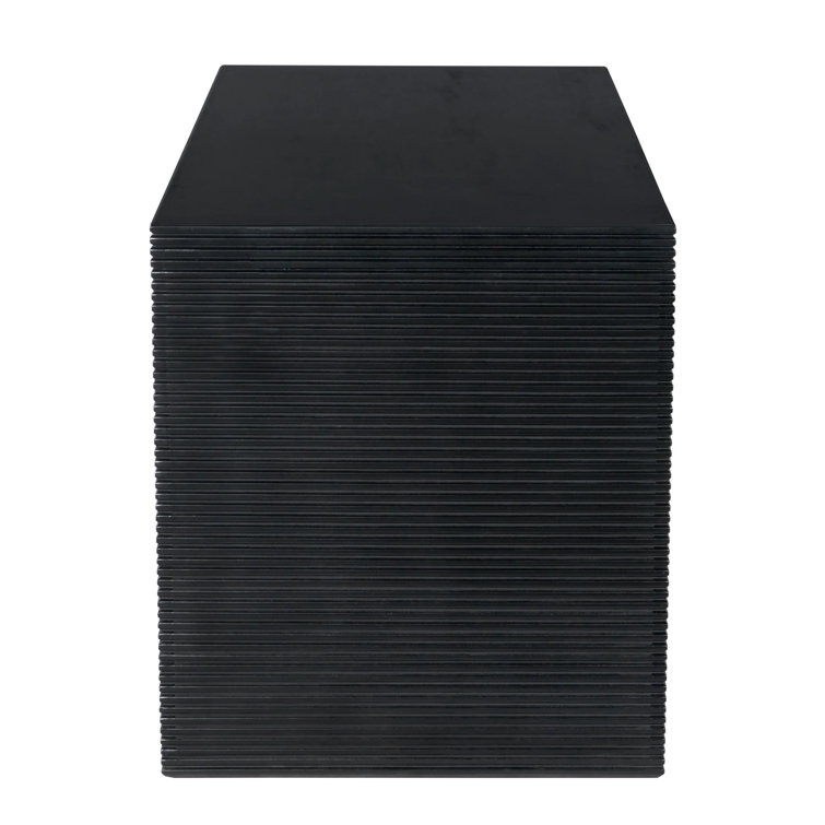 Hand Rubbed Black Wood Manhattan Writing Desk