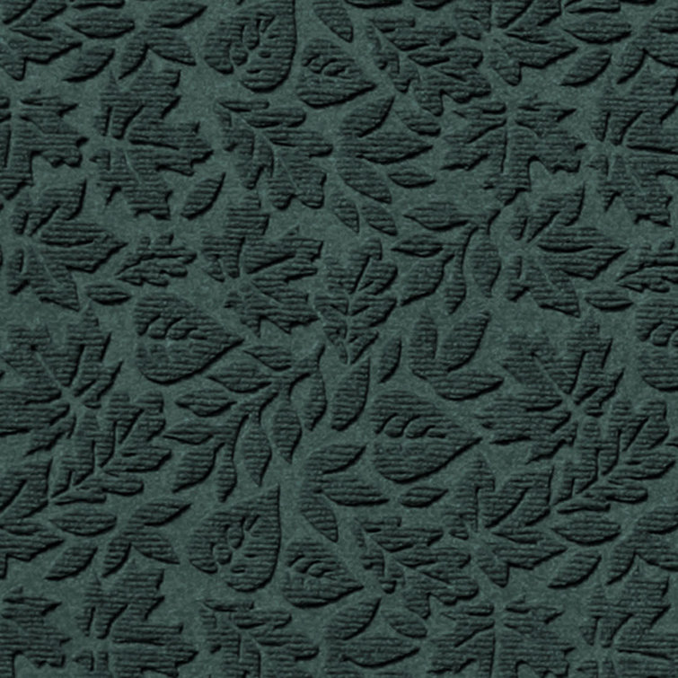 Medium Gray Rubber Outdoor Fall Day Door Mat