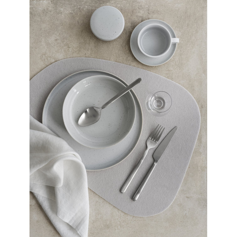 Stella Matte Stainless Steel 16-Piece Flatware Set