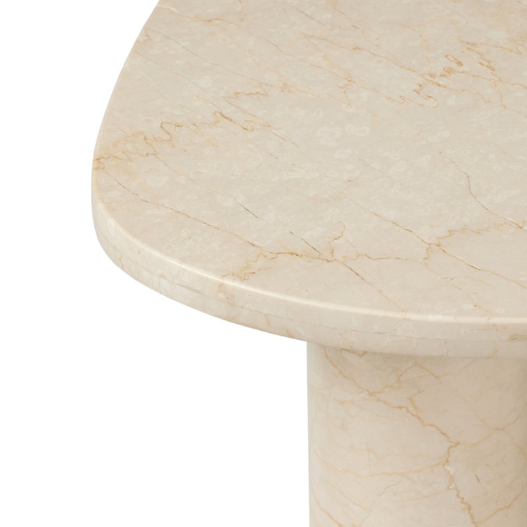 Zion Cream Marble Nesting Coffee Table Set