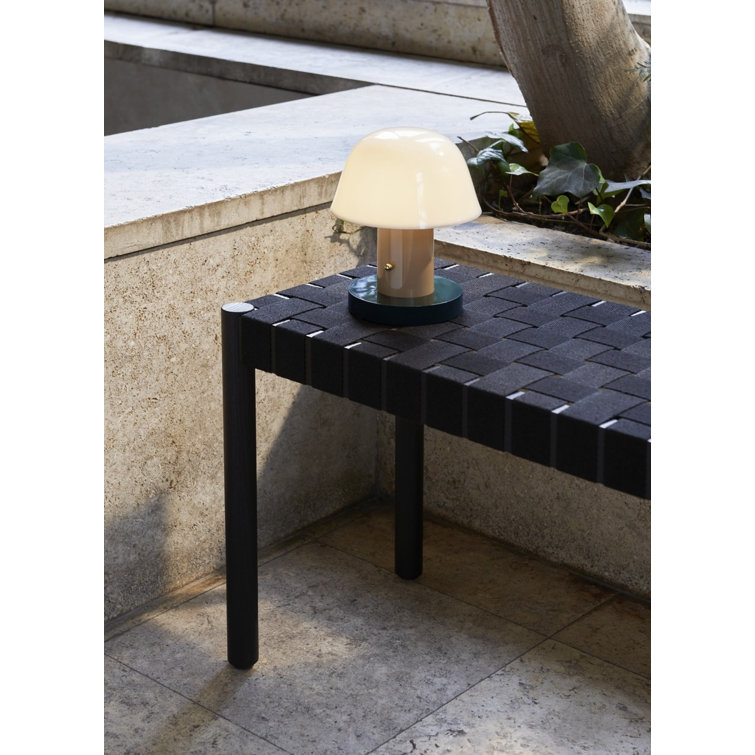 Nude and Forest Cordless Mushroom Table Lamp