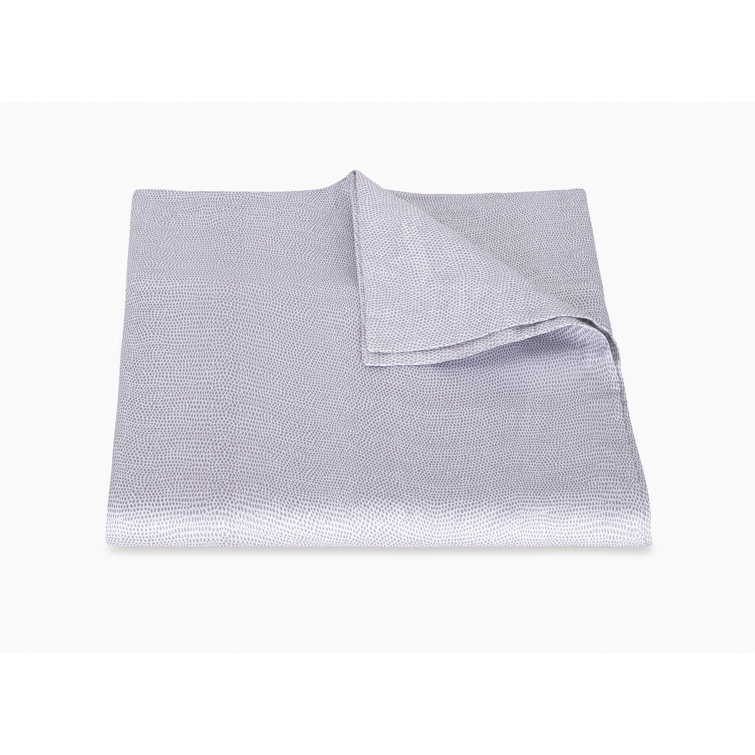 Fawn Twin Cotton Duvet Cover with Appliqué Stripes