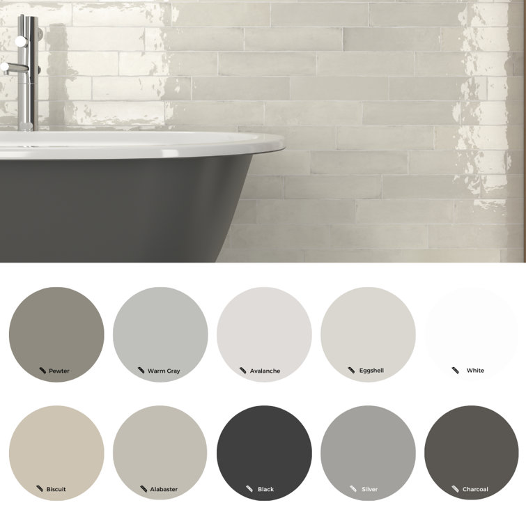 Waverly 3x12 Porcelain Polished Ceramic Wall Tile