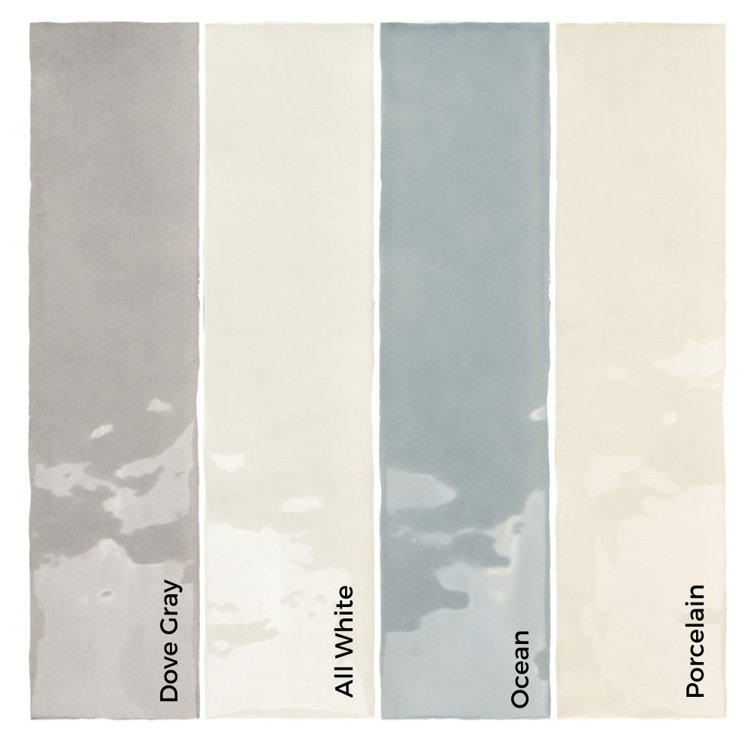 Waverly 3x12 Porcelain Polished Ceramic Wall Tile