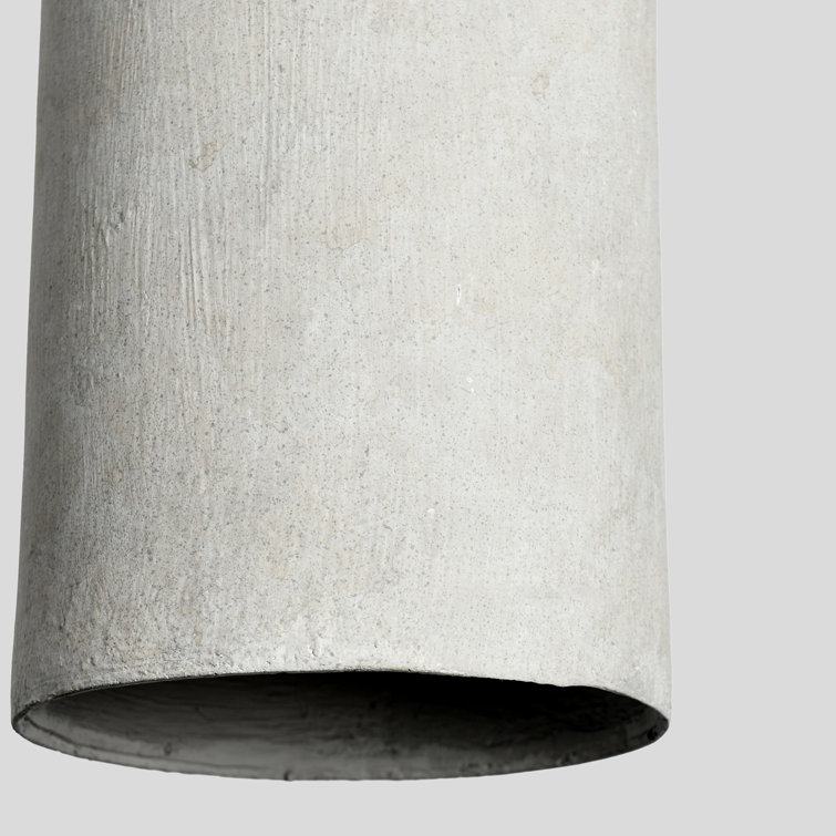 Joel Gray Concrete Cylinder Pendant Light