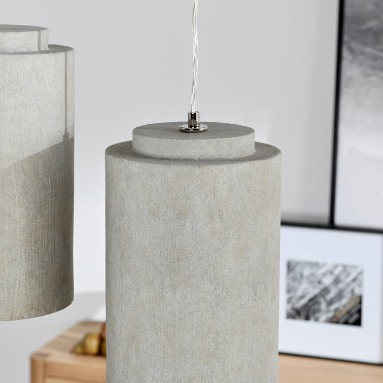 Joel Gray Concrete Cylinder Pendant Light