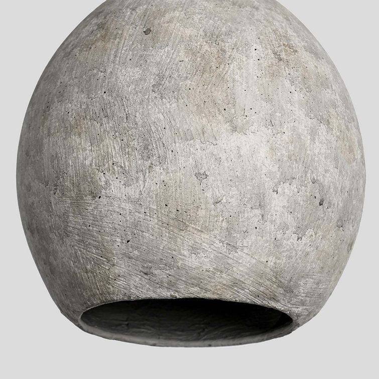 Teresa Gray Concrete 10" Pendant Light