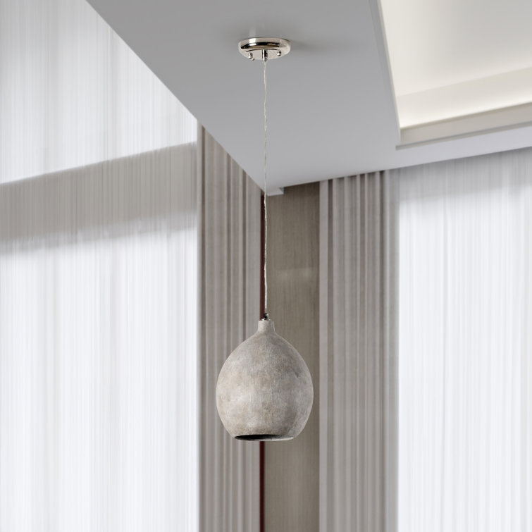Teresa Gray Concrete 10" Pendant Light
