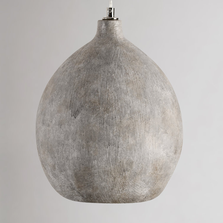 Teresa Gray Concrete 10" Pendant Light