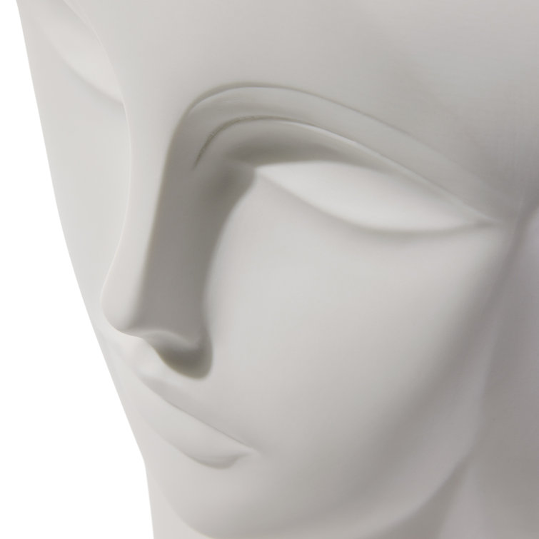 Matte White Ceramic Novelty Ginger Jar Urn