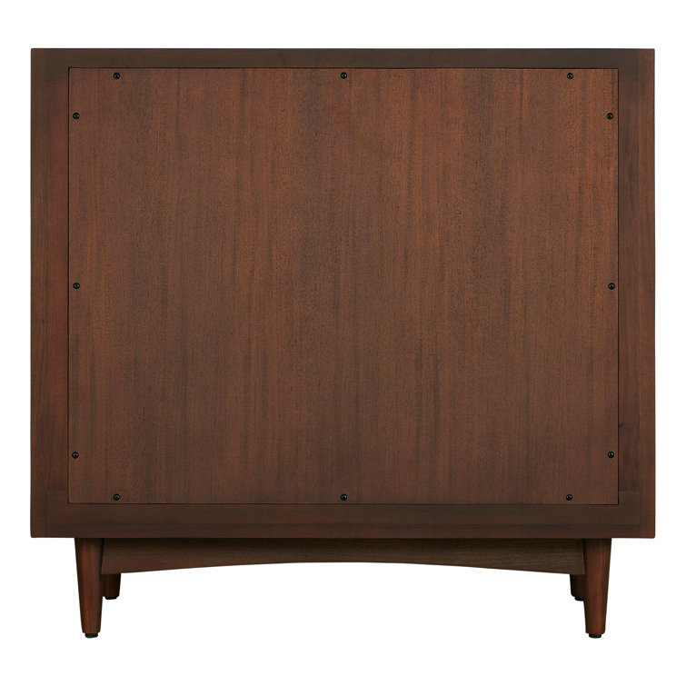Delavan 36" Cold Brew Mahogany Freestanding Vanity Cabinet