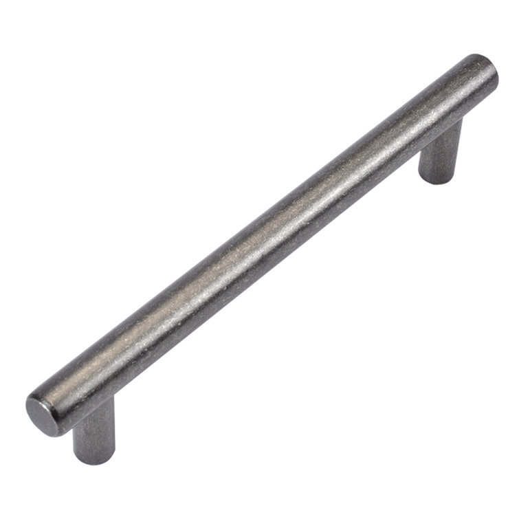 Metropolis Black Nickel Modern Cabinet Pull Handle, 5-1/16"
