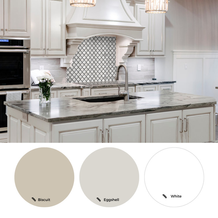Calacatta Porcelain Arabesque Mosaic Tile with Glossy Finish