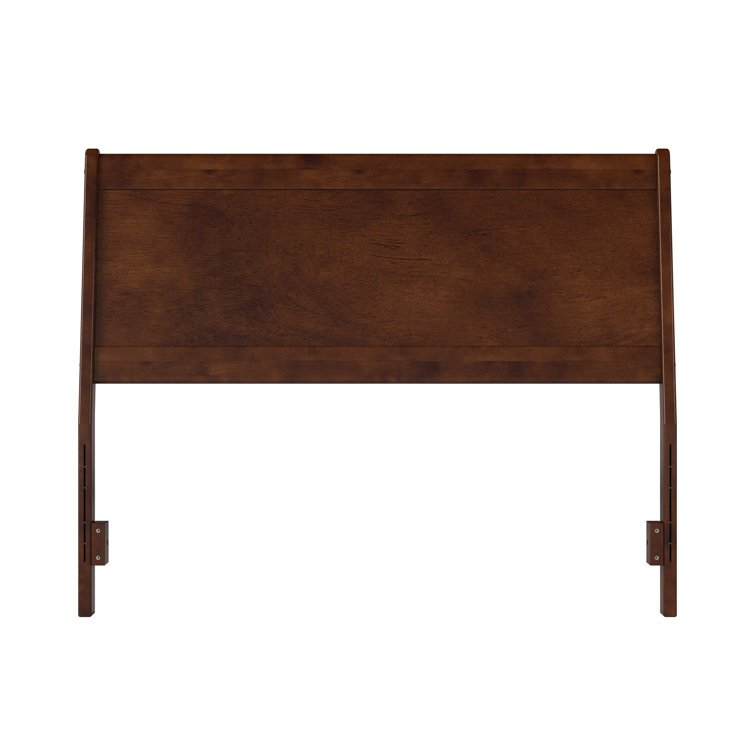 Casanova Full Walnut Solid Wood Panel Headboard
