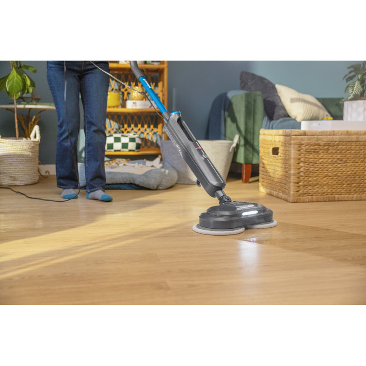 BISSELL SpinWave SmartSteam Scrubbing Steam Mop with Rotating Pads