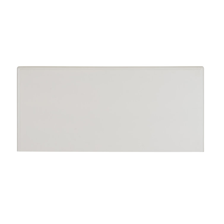 White Solid Wood 48'' French Country 6-Drawer Chest