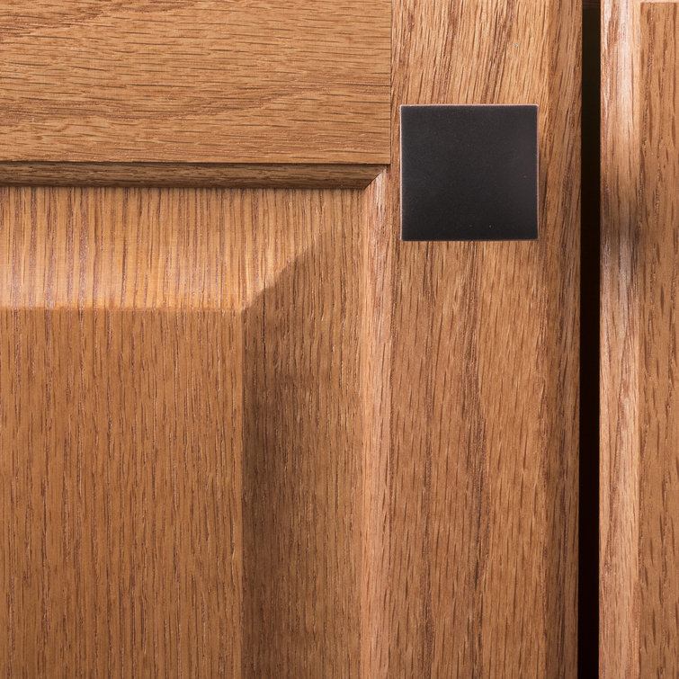 1-1/4 Inch Square Oil Rubbed Bronze Cabinet Knob