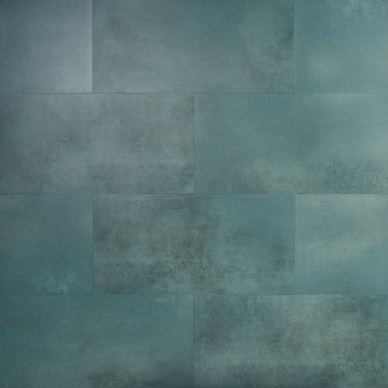 Forge Green 12'' x 24'' Matte Vinyl Tile