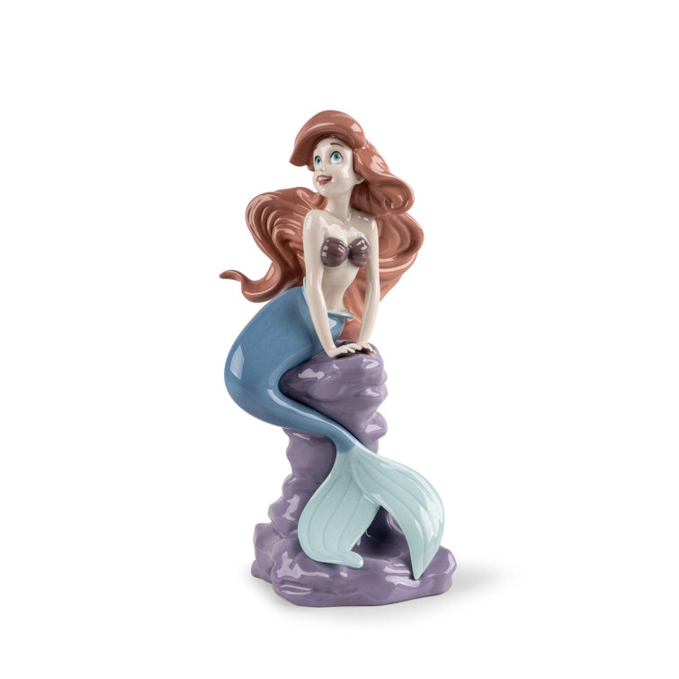 Ariel Porcelain Figurine with Glossy Finish