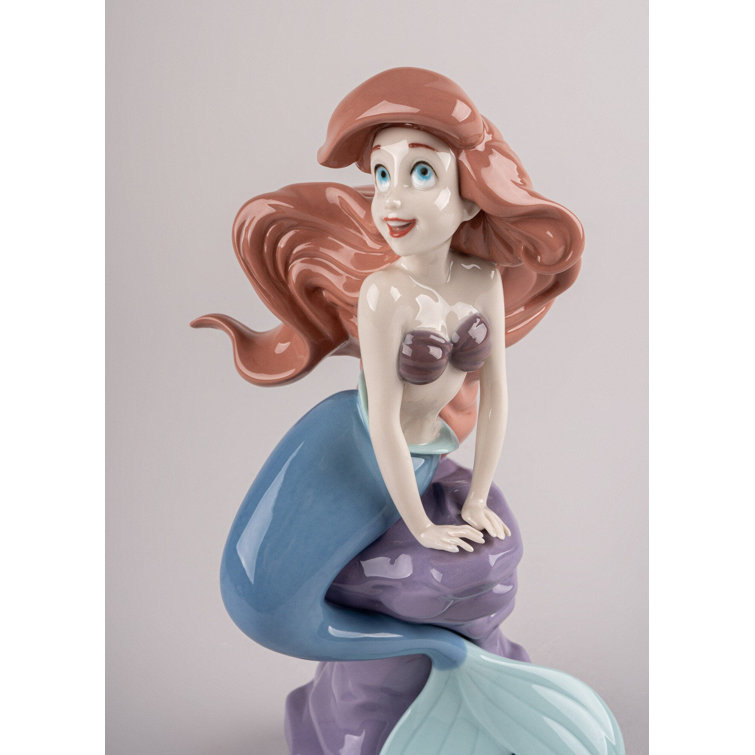 Ariel Porcelain Figurine with Glossy Finish