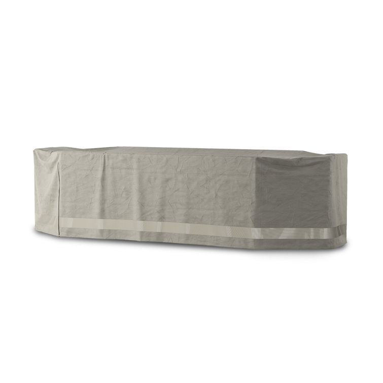 Weatherproof Gray Outdoor Patio Dining Set Cover