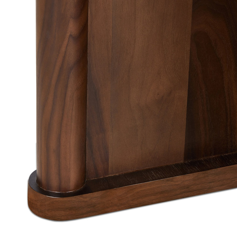 Mayfield Dark Walnut Round Poker Table