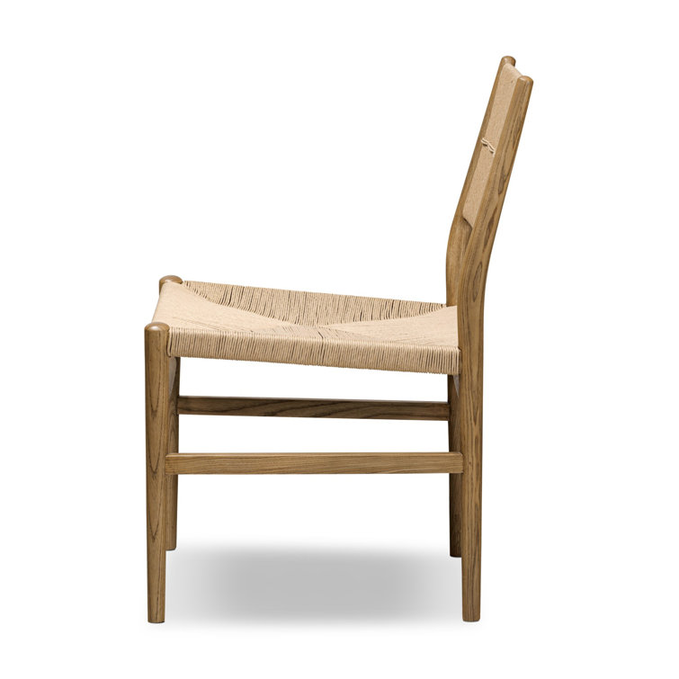 Amber Lewis Natural Paper Cord and Wood Dining Chair