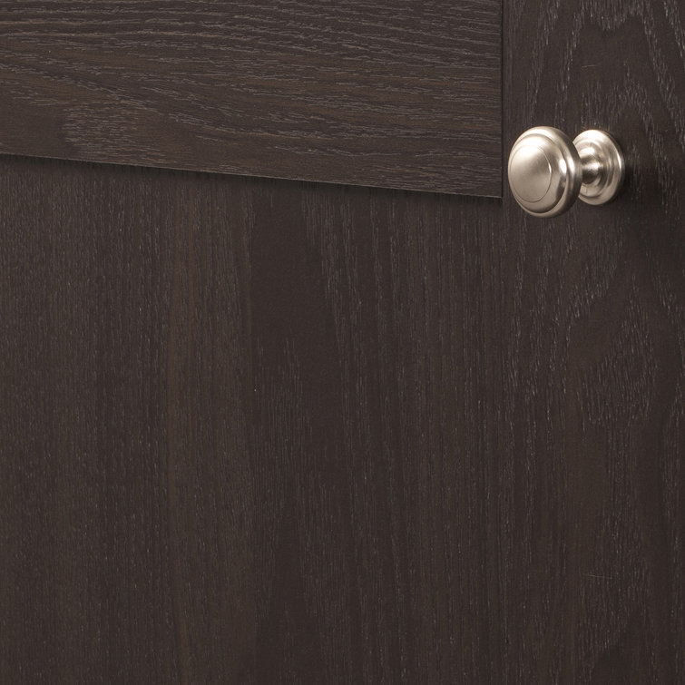 Stainless Steel Mushroom Cabinet Knob with Mounting Hardware