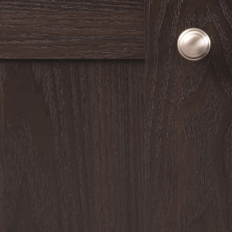 Stainless Steel Mushroom Cabinet Knob with Mounting Hardware