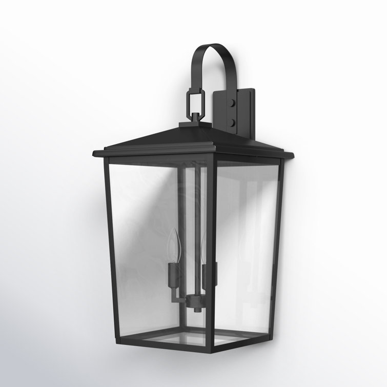 Powder Coat Black Metal Outdoor Hanging Lantern