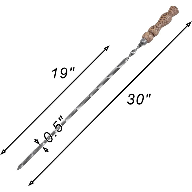 Skewer And Shish Kebab (Set of 6)