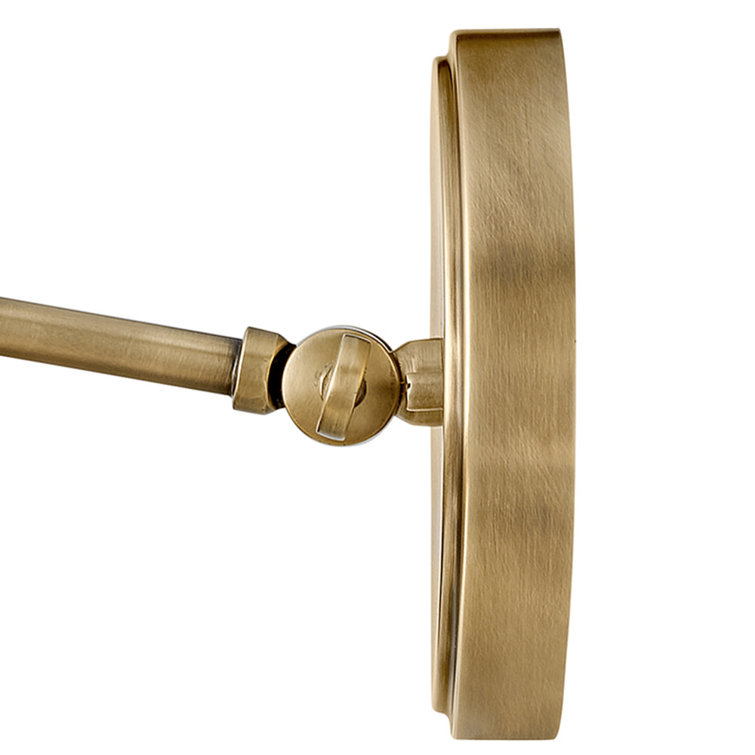 Heritage Brass Adjustable Dimmable Wall Sconce