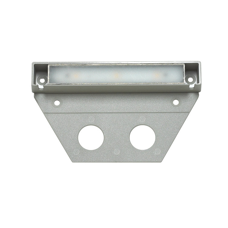 Nuvi Titanium Finish 1.9W LED Landscape Deck Light