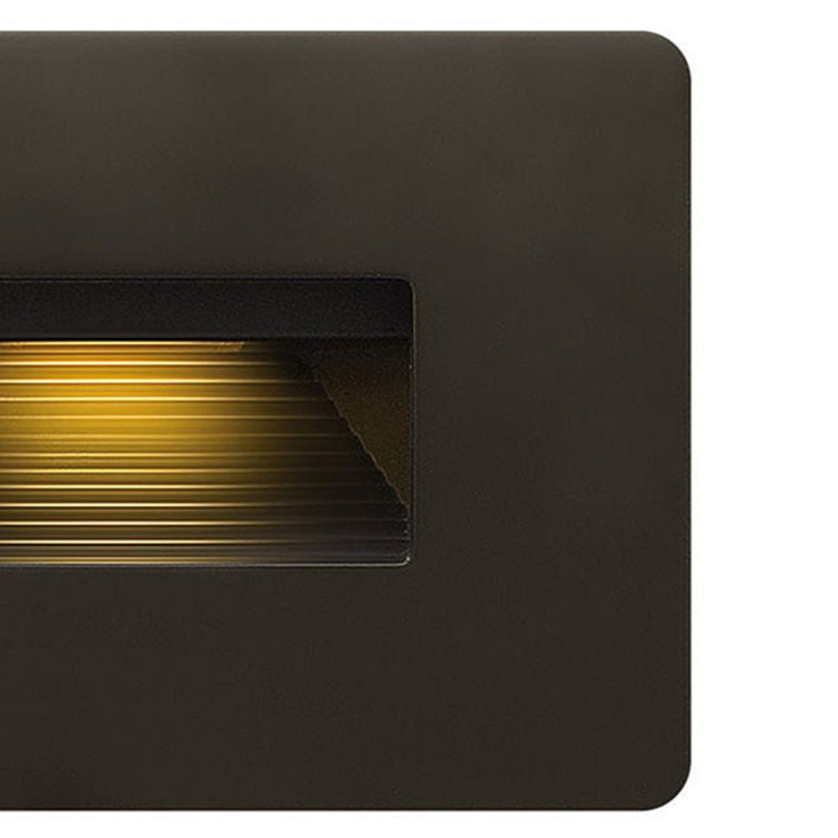 Bronze 4.5" Integrated LED Step Light