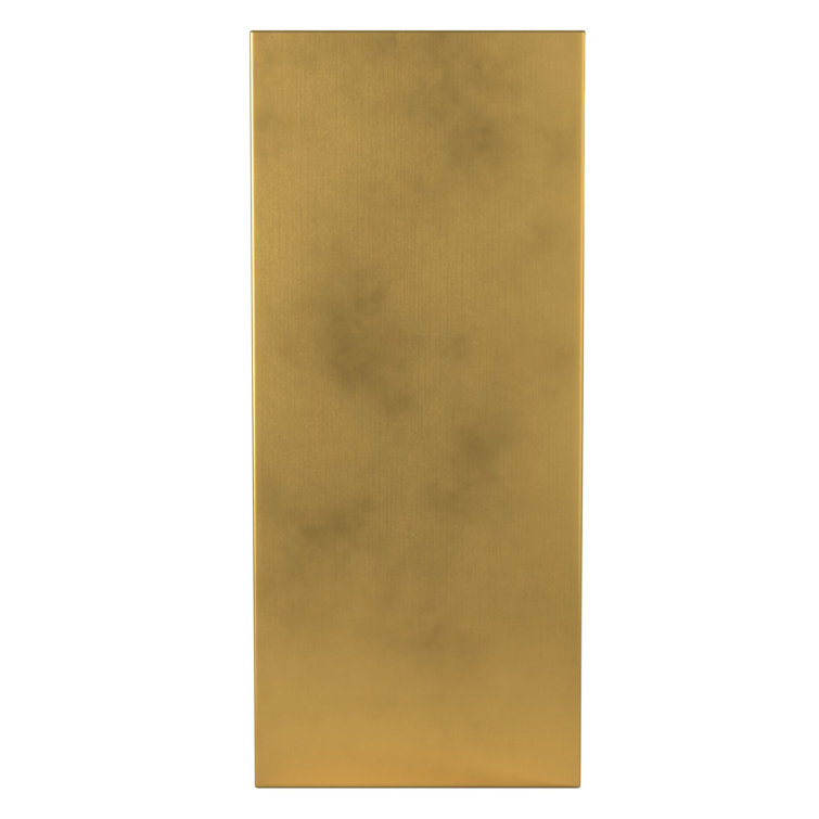 Gigi Heritage Brass and Satin Black Dimmable Wall Sconce