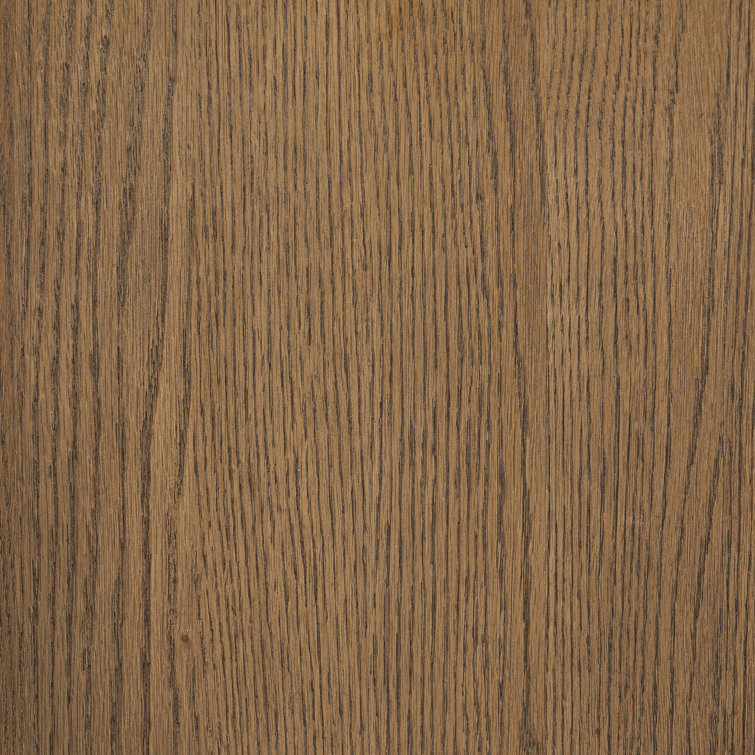Almond Oak Upholstered Windsor Arm Chair with Slat Back