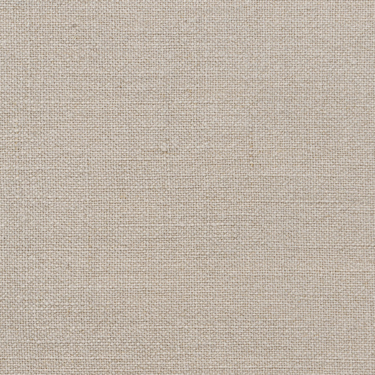 Dune Oak Armless Side Chair with Linen Cushion