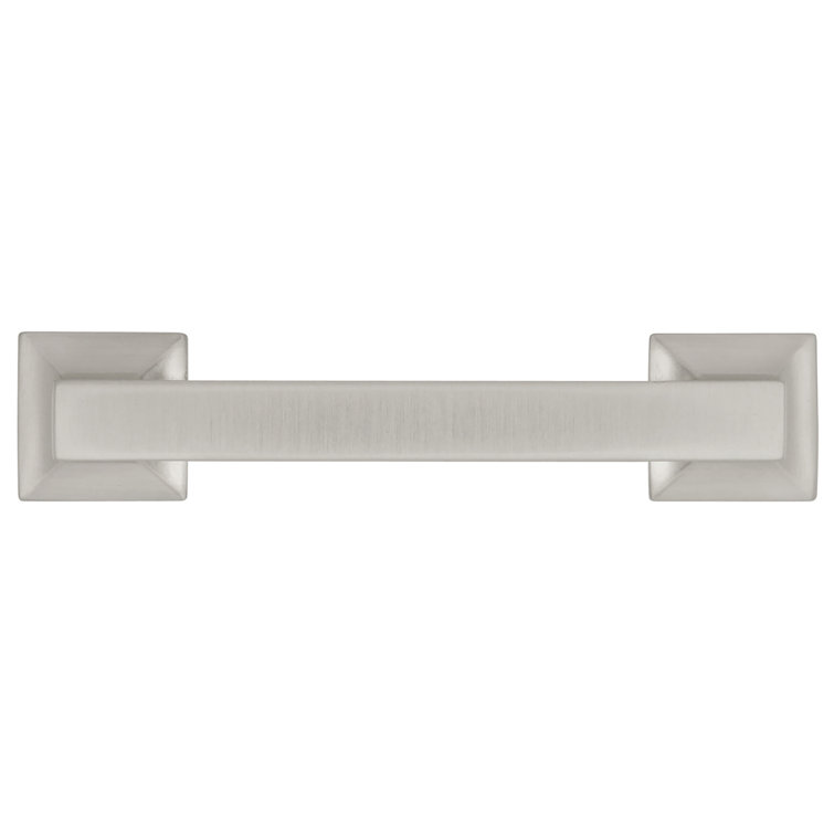 Stainless Steel Modern Kitchen Cabinet Handle, 3-3/4"