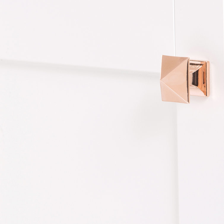 Oil-Rubbed Bronze Square Cabinet Knob with Mounting Hardware