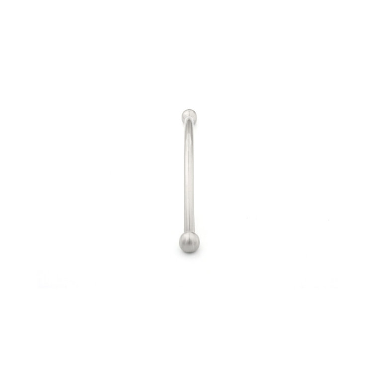 Satin Nickel 5-1/16 Inch Modern Bar Cabinet Pull
